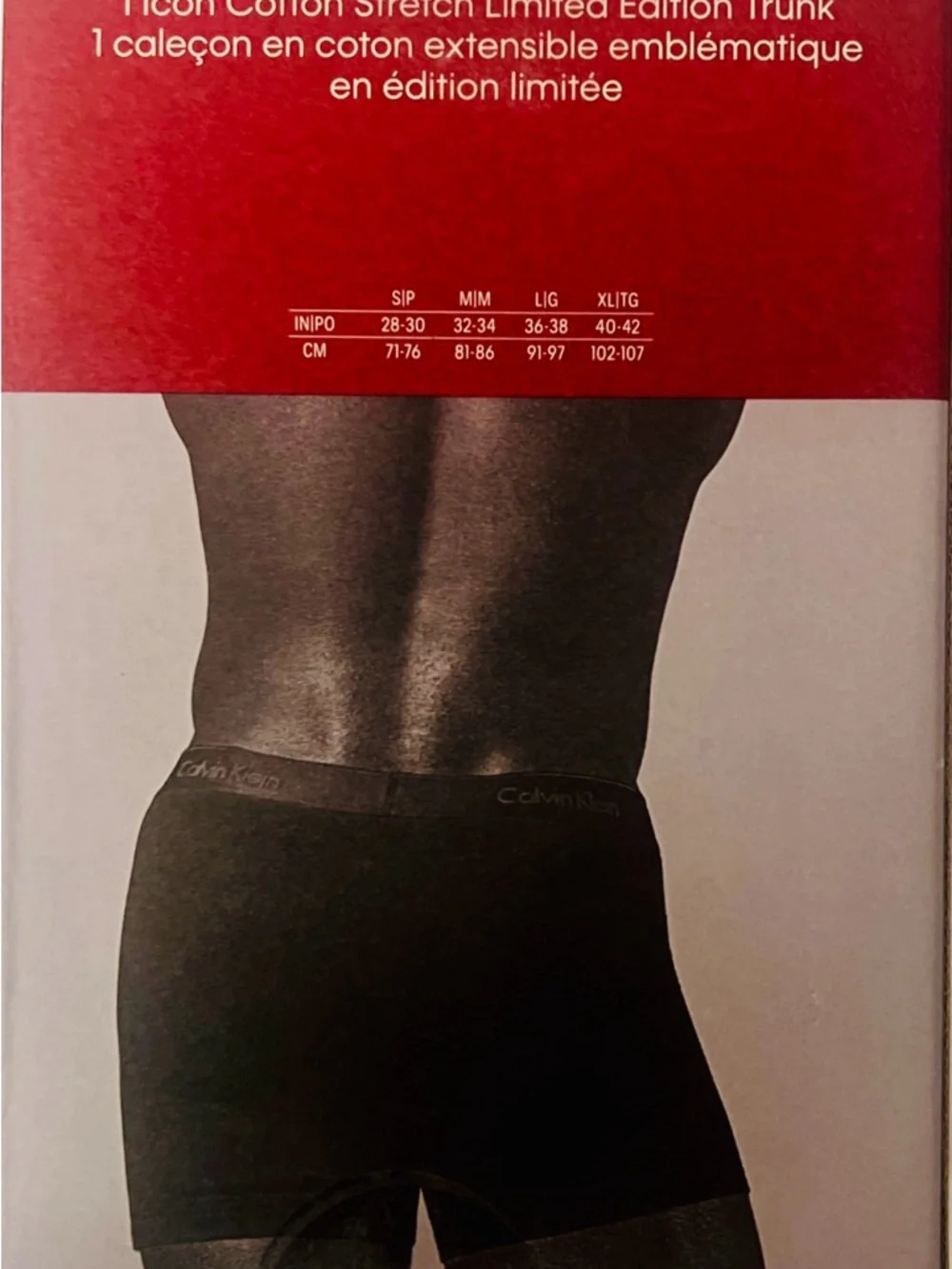 Beige Calvin Klein Trunk with Gold Waistband Logo Limited Edition XL - Picture 7 of 7